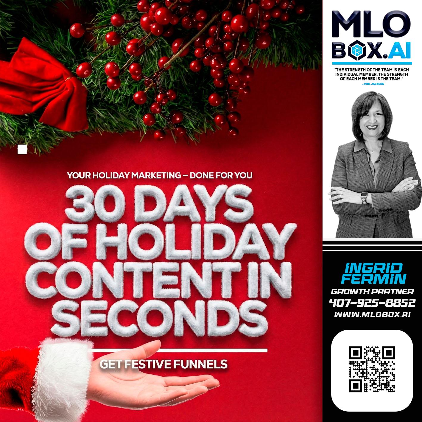 30 DAYS - Ingrid Fermin -Loan Originator