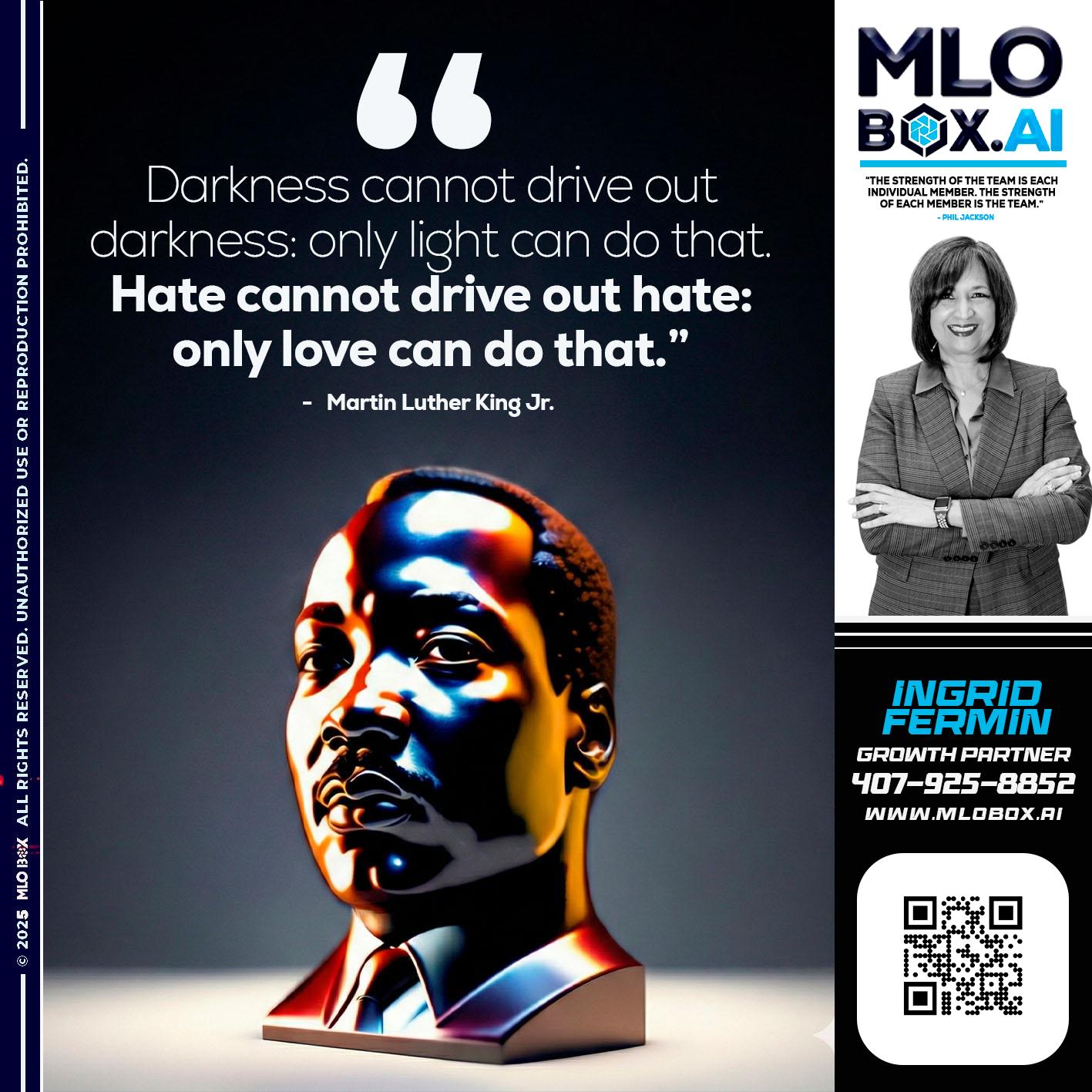 MLK DAY - Ingrid Fermin -Loan Originator