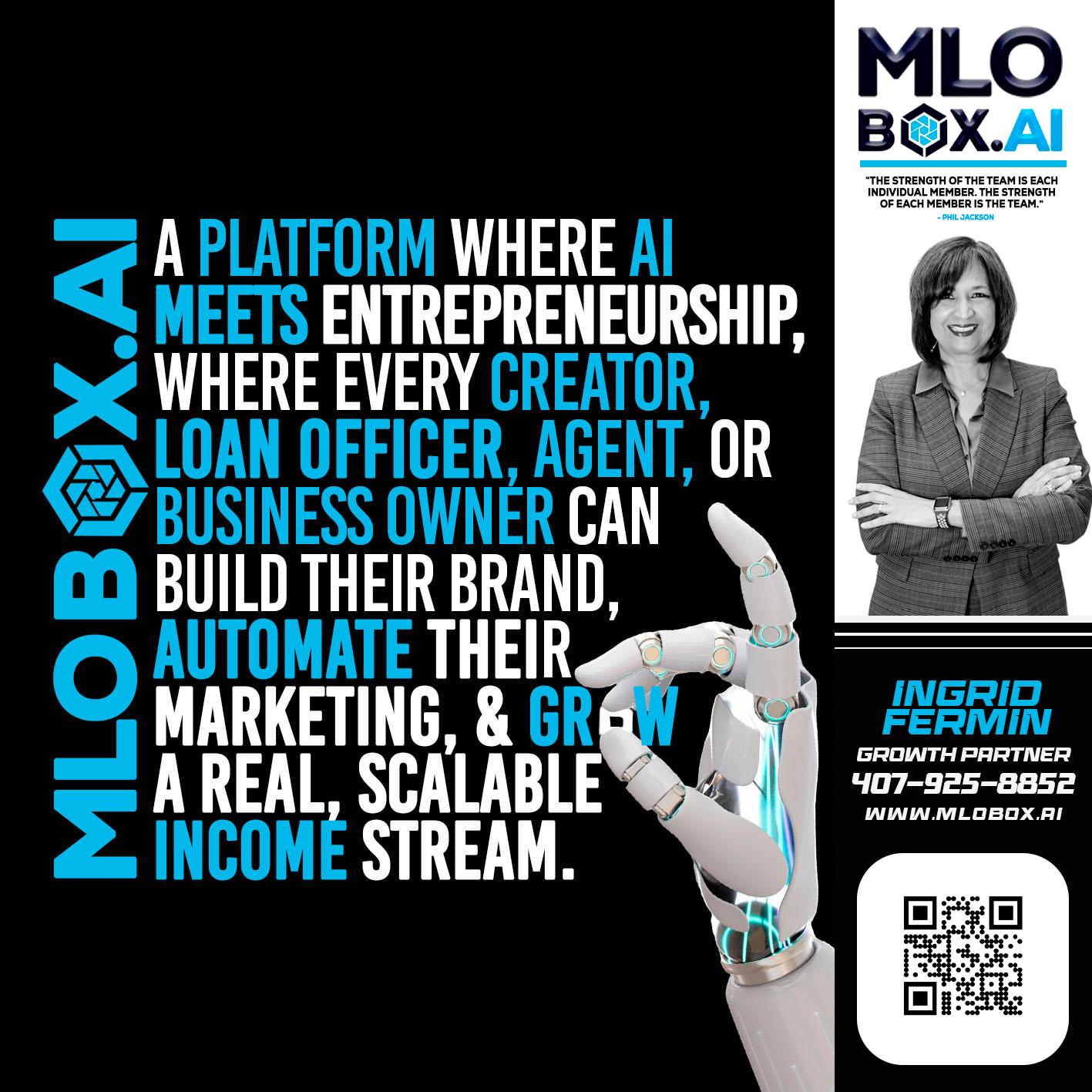 A PLATFORM - Ingrid Fermin -Loan Originator