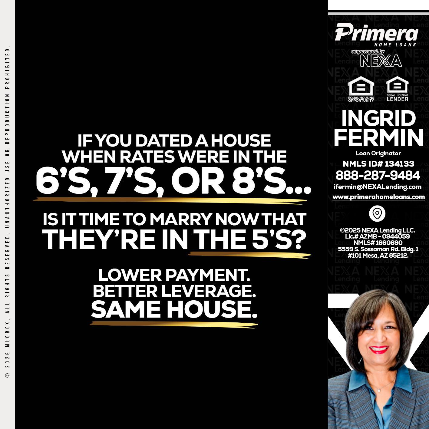 if you dated a house - Ingrid Fermin -Loan Originator
