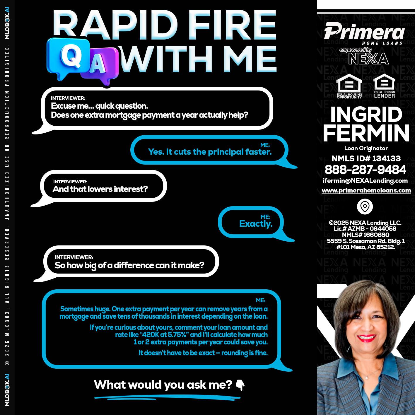 RAPID Q&A - Ingrid Fermin -Loan Originator