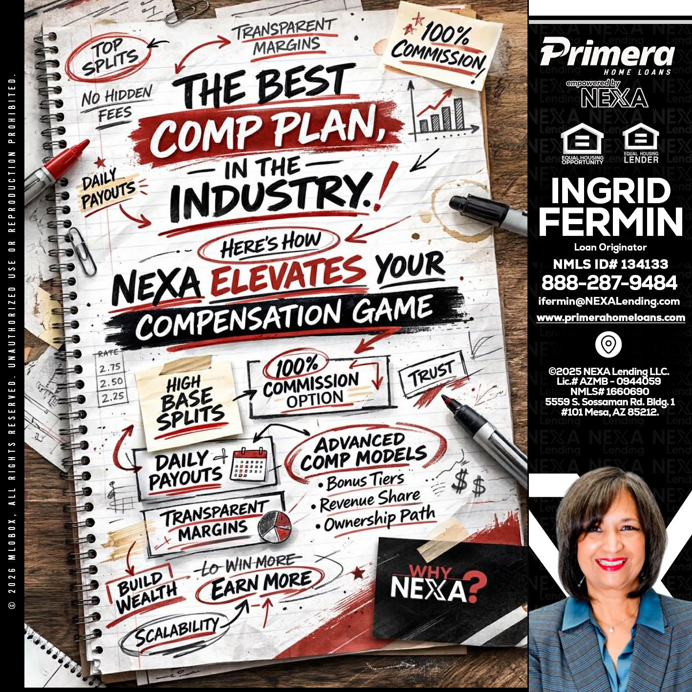 THE BEST COMP - Ingrid Fermin -Loan Originator