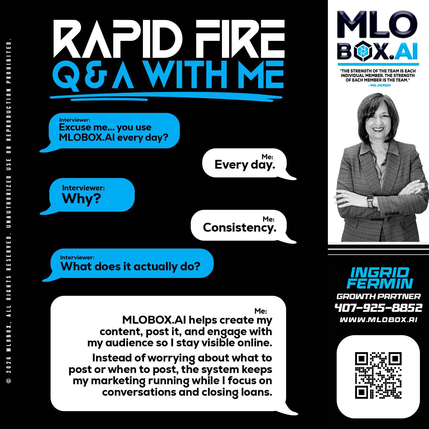 RAPID Q&A - Ingrid Fermin -Loan Originator