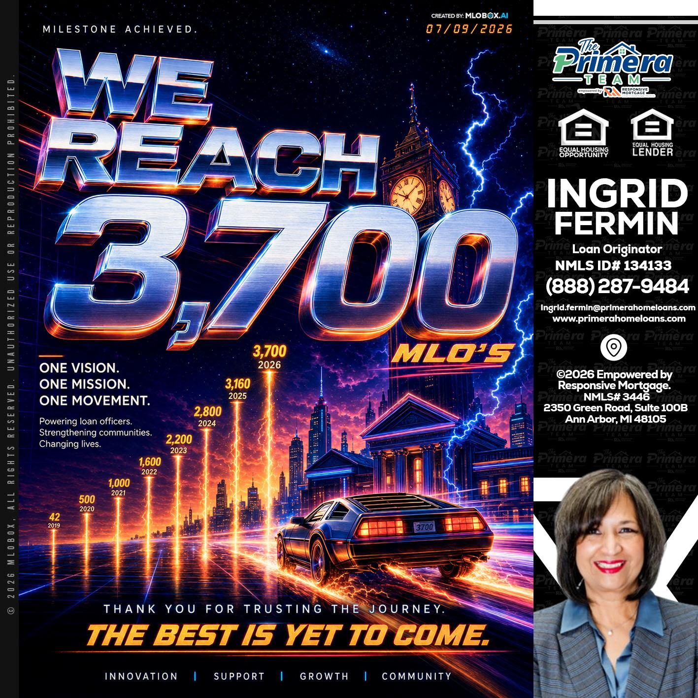 3700 MLOs - Ingrid Fermin -Loan Originator