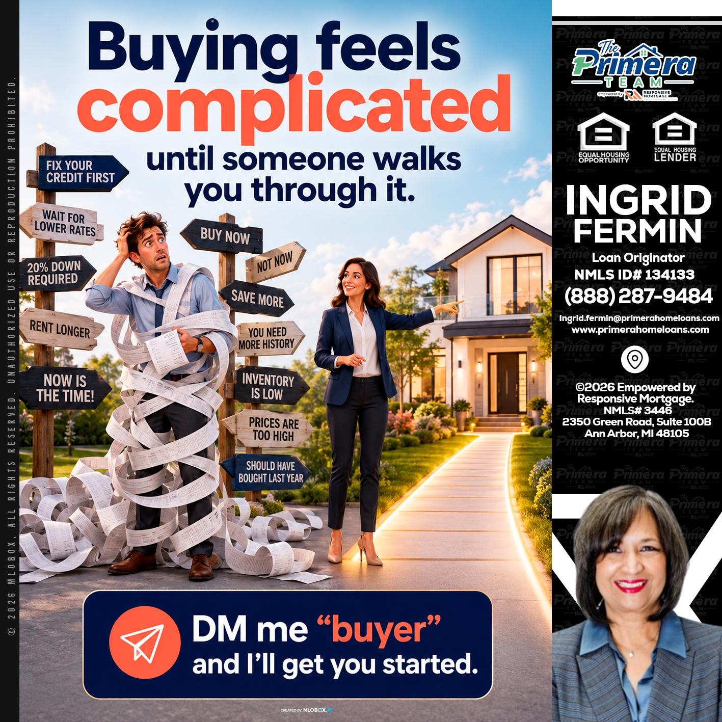 buying feels - Ingrid Fermin -Loan Originator