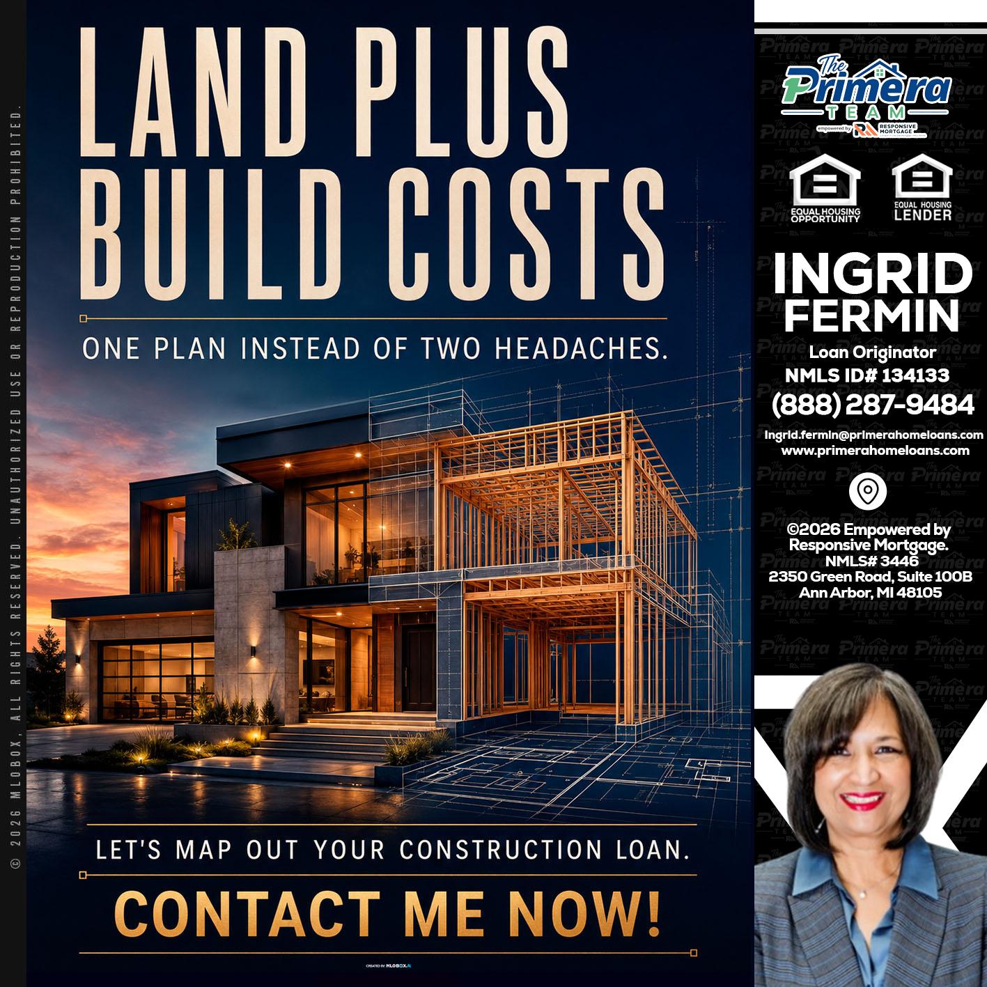 LAND PLUS - Ingrid Fermin -Loan Originator