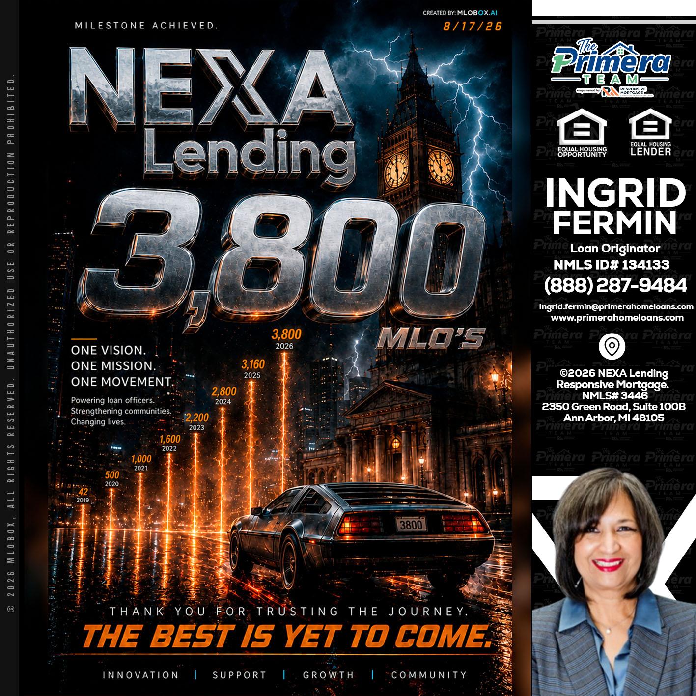 3800 future - Ingrid Fermin -Loan Originator