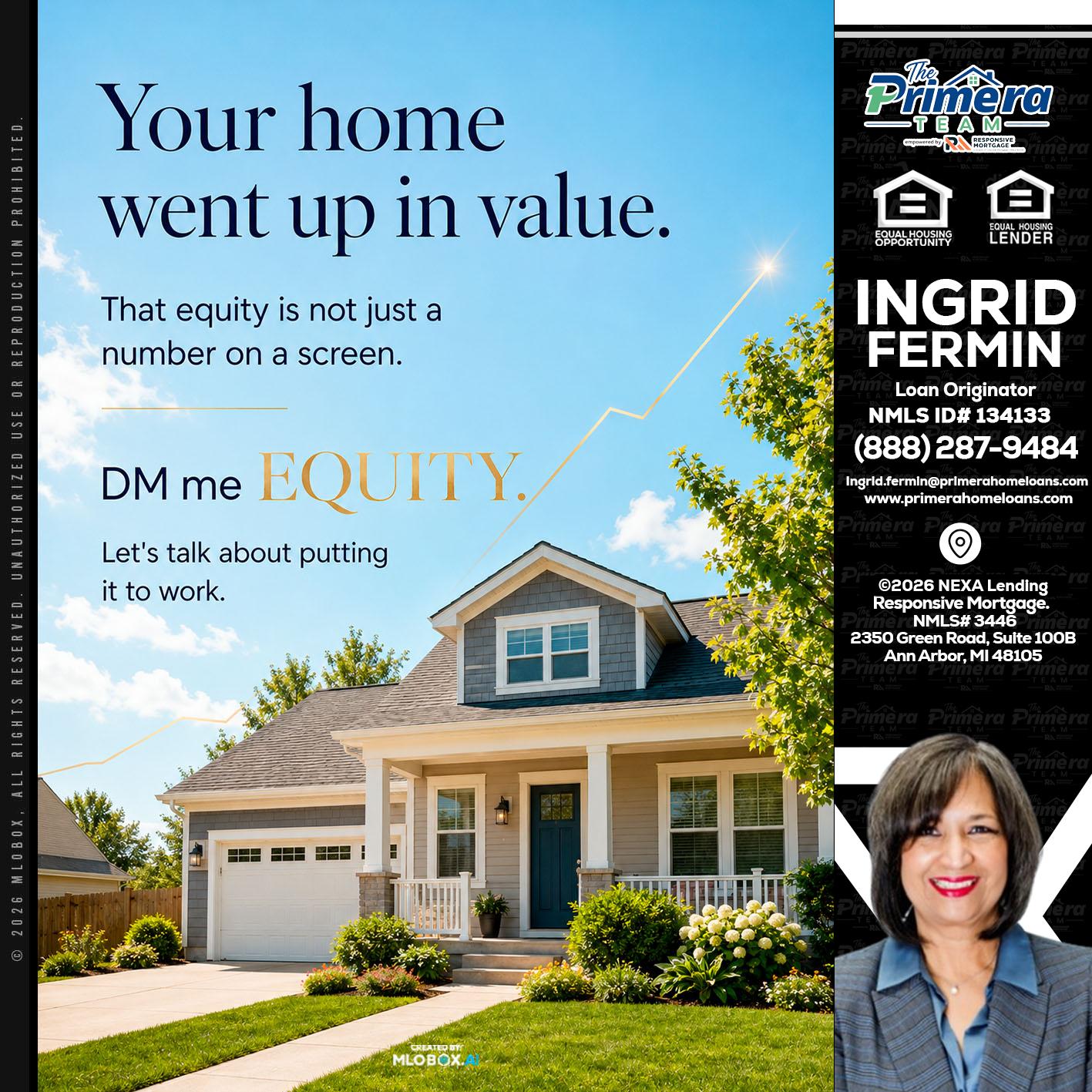 YOUR HOME - Ingrid Fermin -Loan Originator