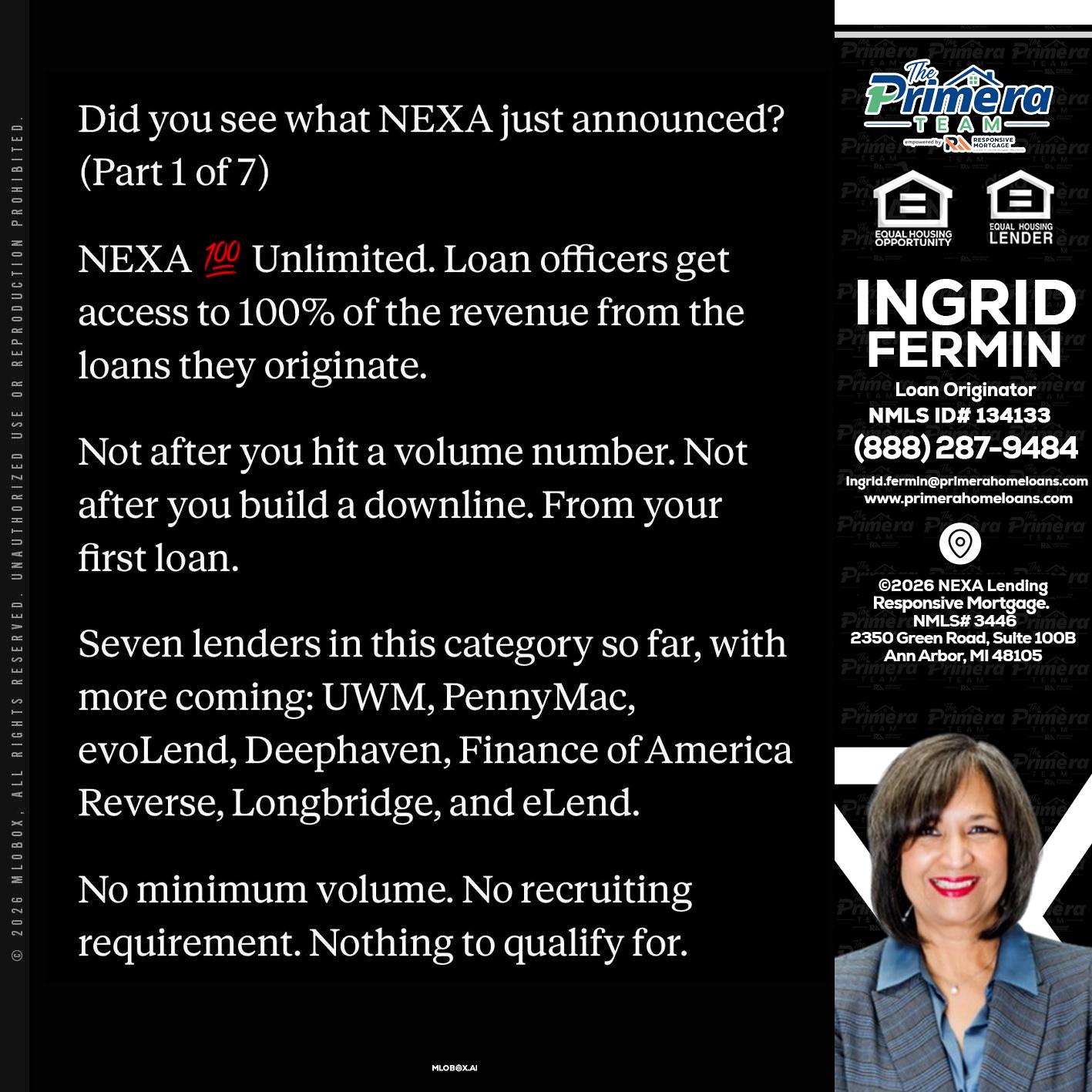 DID YOU KNOW - Ingrid Fermin -Loan Originator