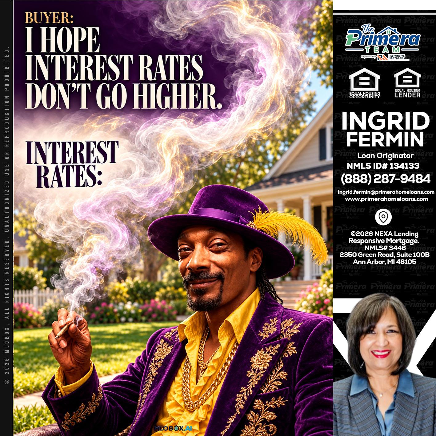 I HOPE RATES - Ingrid Fermin -Loan Originator